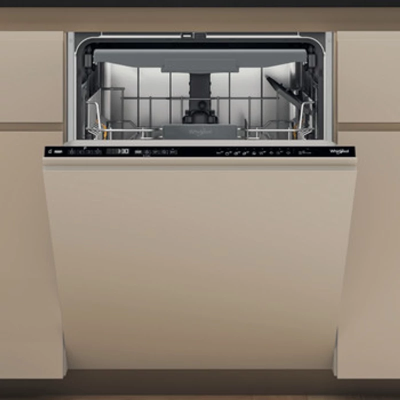 Whirlpool WH6IC16B4M6T0 Teljesen integrálható mosogatógép, "C" , 16 teríték, 9,9 l , MaxiSpace, Evőeszköztartó fiók, PowerCleanPro, NaturalDry, 10 program, 6. Érzék,  44 dBA