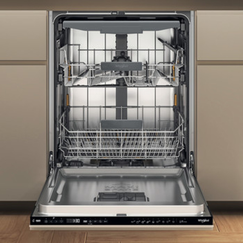 Whirlpool WH6IC16B4M6T0 Teljesen integrálható mosogatógép, "C" , 16 teríték, 9,9 l , MaxiSpace, Evőeszköztartó fiók, PowerCleanPro, NaturalDry, 10 program, 6. Érzék, 44 dBA Whirlpool WH6IC16B4M6T0 Teljesen integrálható mosogatógép, "C" , 16 teríték, 9,9 l , MaxiSpace, Evőeszköztartó fiók, PowerCleanPro, NaturalDry, 10 program, 6. Érzék, 44 dBA