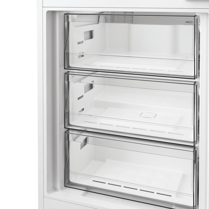 Whirlpool WHK2 5293 B5E2 Beépíthető kombinált hűtő 270L (194/76l ), D, Elektronikus vezérlés HomeWhiz WIFI+BLE támogatás, Adaptív hűtés akár 20%-os energiamegtakarítással, Metal multiflow, csúszópántos zsanér (sliding), 10 év kompresszor garanciával, 17