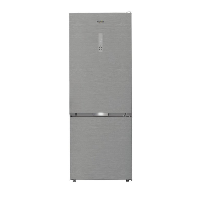 WHIRLPOOL WHK22412X5EA Alulfagyasztós Dual NoFrost hűtőszekrény, D , 297/118 L , inox készülékszín,  6. Érzék Ultimate Freshness funkció, NoFrost , Multi Zone  203,5x59,5x67,3 cm