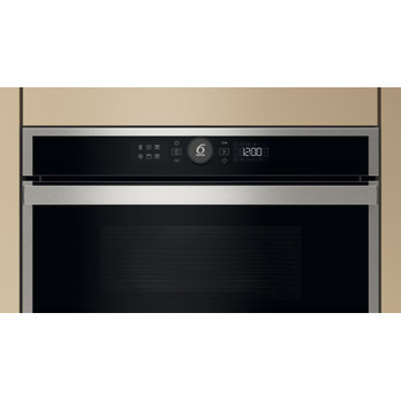 Whirlpool WMD44MX Álló szekrénybe építhető mikrohullámú sütő Inox, 31 liter, 6. Érzék funkciók, 1000W, CRISP, grill, digitális kijelző (fehér karakterszín), JET Start, JET Defrost, JET Menü, lenyíló tükrös üvegajtó Whirlpool WMD44MX Álló szekrénybe építhető mikrohullámú sütő Inox, 31 liter, 6. Érzék funkciók, 1000W, CRISP, grill, digitális kijelző (fehér karakterszín), JET Start, JET Defrost, JET Menü, lenyíló tükrös üvegajtó