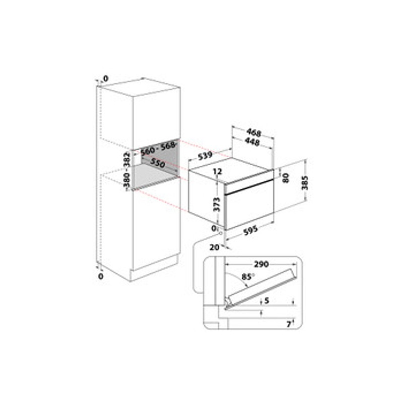 Whirlpool WMD44MX Álló szekrénybe építhető mikrohullámú sütő Inox, 31 liter, 6. Érzék funkciók, 1000W, CRISP, grill, digitális kijelző (fehér karakterszín), JET Start, JET Defrost, JET Menü, lenyíló tükrös üvegajtó Whirlpool WMD44MX Álló szekrénybe építhető mikrohullámú sütő Inox, 31 liter, 6. Érzék funkciók, 1000W, CRISP, grill, digitális kijelző (fehér karakterszín), JET Start, JET Defrost, JET Menü, lenyíló tükrös üvegajtó