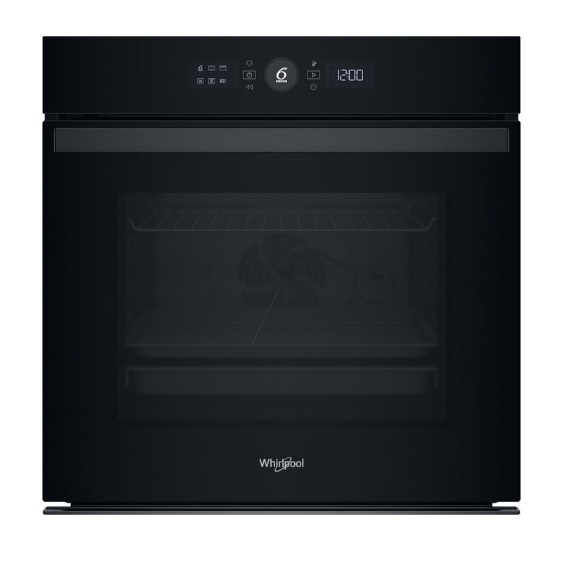 Whirlpool WOI4S8PPM1SB Beépíthető sütő, Fekete üveg, finoman csukódó sütőajtó, 6. Érzék funkció 6 ételkategóriára, MF8, PIROLITIKUS és HIDROLITIKUS tisztítás, Airfry, teleszkópos sütősín, 73 l Whirlpool WOI4S8PPM1SB Beépíthető sütő, Fekete üveg, finoman csukódó sütőajtó, 6. Érzék funkció 6 ételkategóriára, MF8, PIROLITIKUS és HIDROLITIKUS tisztítás, Airfry, teleszkópos sütősín, 73 l