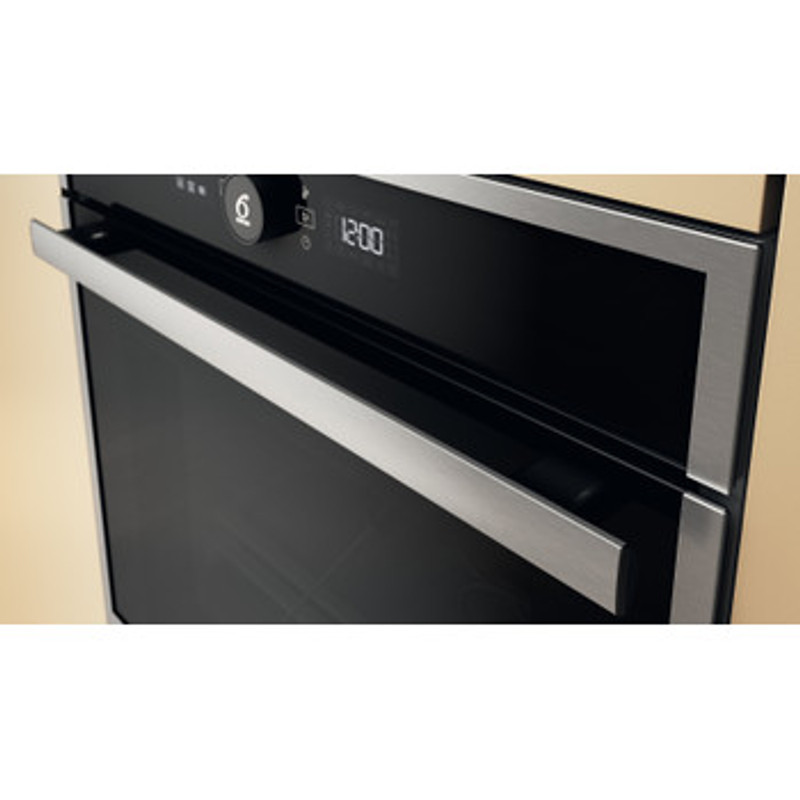 Whirlpool WOI4S8PPM1SX Beépíthető sütő, Ujjlenyomatmentes inox, finoman csukódó sütőajtó , 6. Érzék funkció 6 ételkategóriára, MF8, PIROLITIKUS és HIDROLITIKUS tisztítás, Airfry, teleszkópos sütősín, 73 l Whirlpool WOI4S8PPM1SX Beépíthető sütő, Ujjlenyomatmentes inox, finoman csukódó sütőajtó , 6. Érzék funkció 6 ételkategóriára, MF8, PIROLITIKUS és HIDROLITIKUS tisztítás, Airfry, teleszkópos sütősín, 73 l