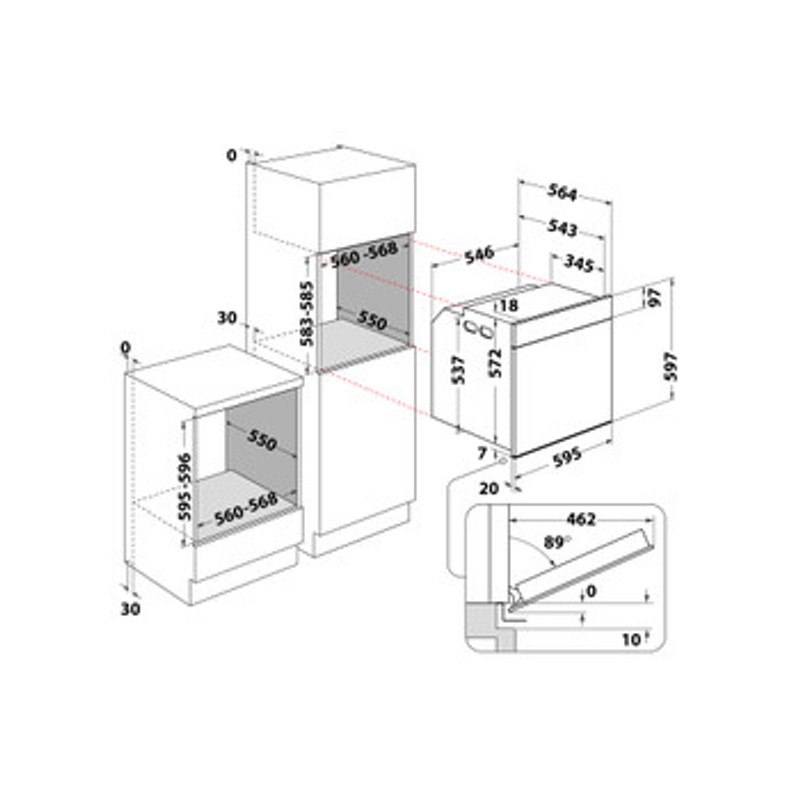Whirlpool WOI4S8PPM1SX Beépíthető sütő, Ujjlenyomatmentes inox, finoman csukódó sütőajtó , 6. Érzék funkció 6 ételkategóriára, MF8, PIROLITIKUS és HIDROLITIKUS tisztítás, Airfry, teleszkópos sütősín, 73 l Whirlpool WOI4S8PPM1SX Beépíthető sütő, Ujjlenyomatmentes inox, finoman csukódó sütőajtó , 6. Érzék funkció 6 ételkategóriára, MF8, PIROLITIKUS és HIDROLITIKUS tisztítás, Airfry, teleszkópos sütősín, 73 l