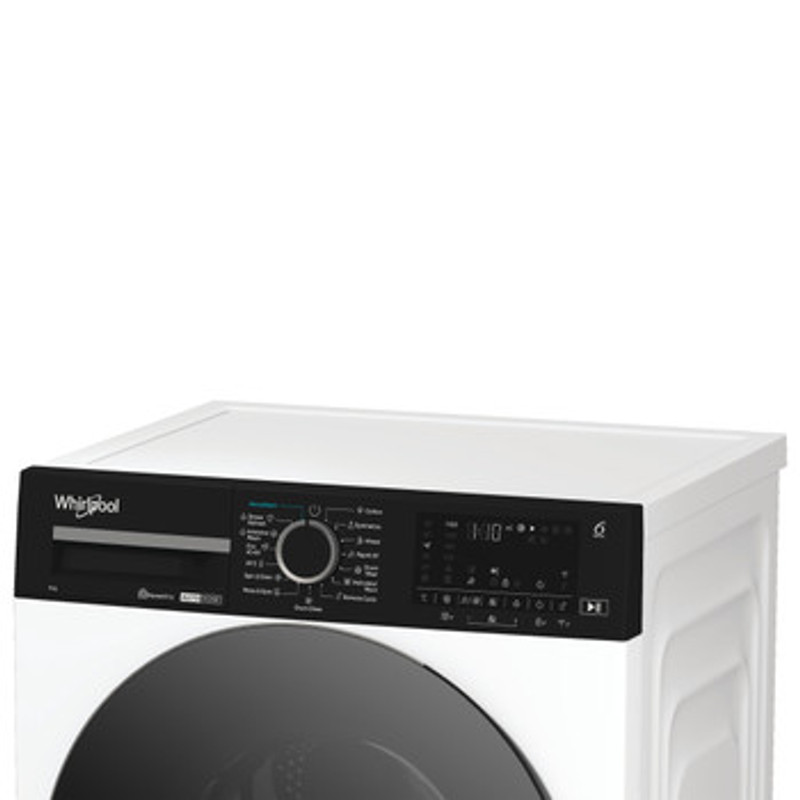 Whirlpool WPM97WADSEE Elöltöltős gőzfunkciós mosógép automata mosószeradagolással és HomeWhiz távoli eléréssel, "A-10%" , 1400 f, 9kg , csendes inverter motor, nagyméretű digitális kijelző, 6. Érzék funkció Whirlpool WPM97WADSEE Elöltöltős gőzfunkciós mosógép automata mosószeradagolással és HomeWhiz távoli eléréssel, "A-10%" , 1400 f, 9kg , csendes inverter motor, nagyméretű digitális kijelző, 6. Érzék funkció