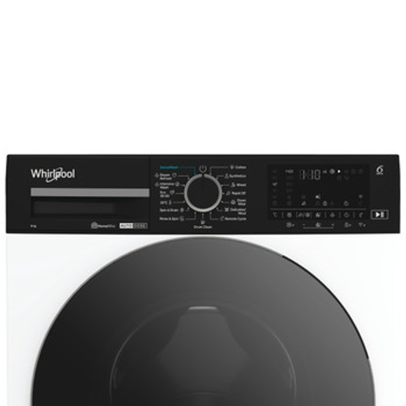 Whirlpool WPM87WADSEE Elöltöltős gőzfunkciós mosógép automata mosószeradagolással és HomeWhiz távoli eléréssel, "A-10%", 1400 f, 8kg, csendes inverter motor, nagyméretű digitális kijelző, 6. Érzék funkció Whirlpool WPM87WADSEE Elöltöltős gőzfunkciós mosógép automata mosószeradagolással és HomeWhiz távoli eléréssel, "A-10%", 1400 f, 8kg, csendes inverter motor, nagyméretű digitális kijelző, 6. Érzék funkció
