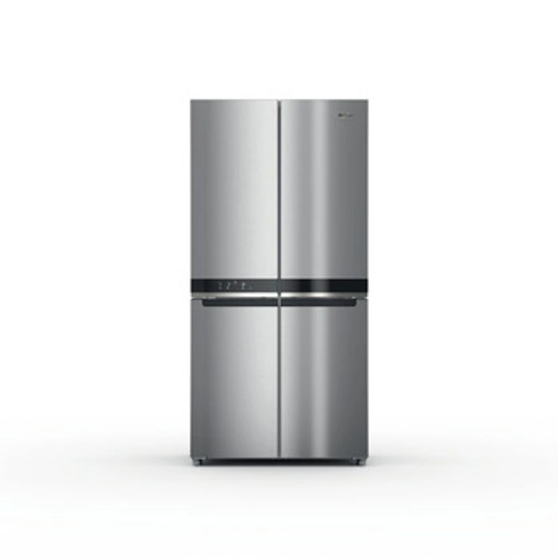 Whirlpool WQ9 U2L EF szabadonálló NoFrost Side By Side hűtő, inox, FlexiFreeze, 90 cm széles