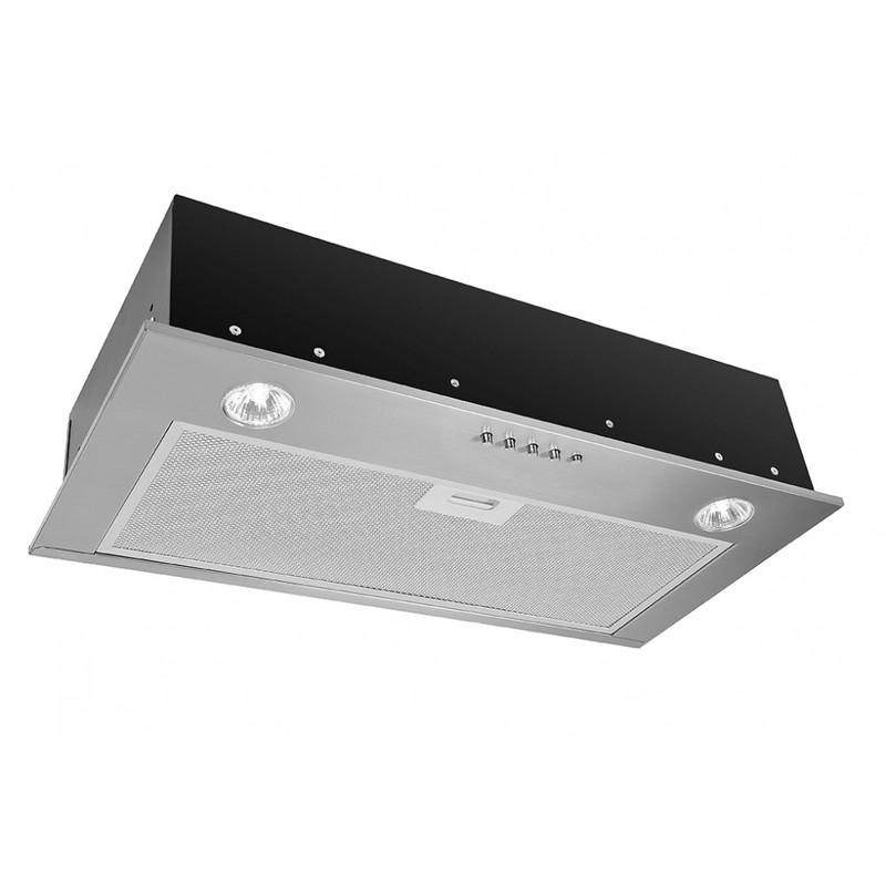 Operis PLUTO felső szekrénybe építhető páraelszívó, inox, 60 cm