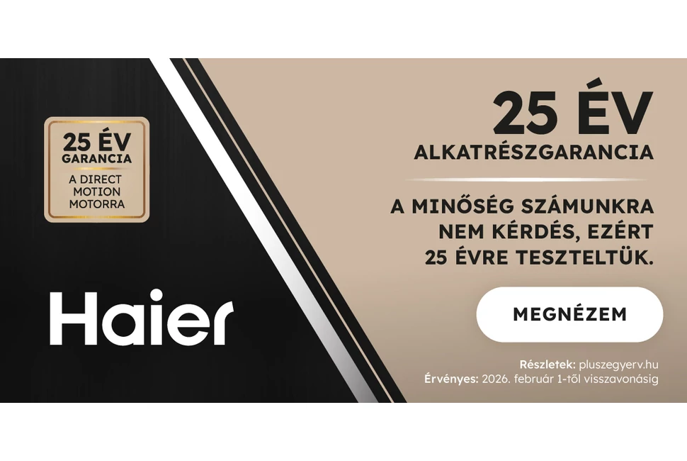 25 év alkatrész garania