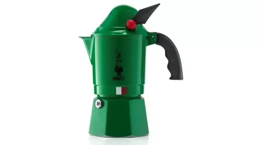 Bialetti BREAK ALPINA kotyogós kávéfőző 3 adag ZÖLD(0002762/MR)