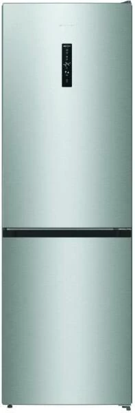 Gorenje N61EA2XL4  szabadonálló alulfagyasztós kombi hűtő, Total NoFrost, külső érintő kijelző,CrispZone, ConvertFreshZone, szürke szín