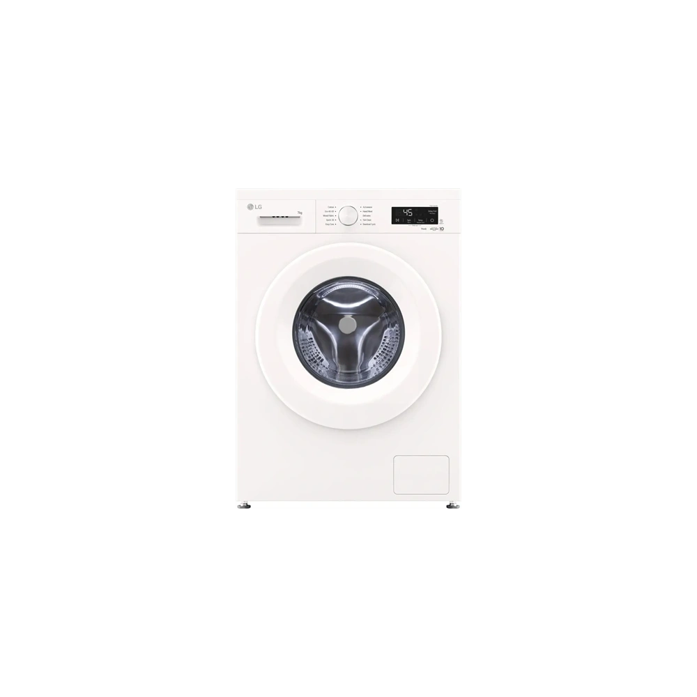 Lg  F2X10S7NWH  KESKENY ELÖLTÖLTŐS MOSÓGÉP,  7kg, 1200 F, 