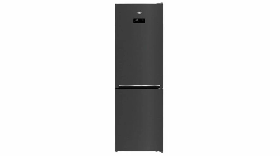 Beko RCNE366E70ZXBRN szabadonálló kombinált hűtőszekrény,  NoFrost, fekete-inox